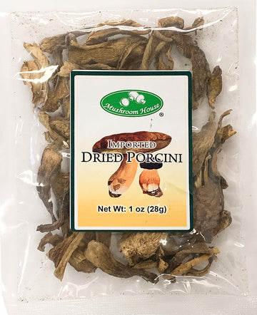Mushroom House Dried Porcini Mushrooms, 1 oz Bag