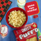 Cheez-It Puff 'D Cheesy Baked Snacks, Puffed Snack Crackers, Kids Snacks, White Cheddar, 2.156Lb Case (6 Bags)