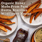 Honey In The Raw Unfiltered Organic Honey, Pure Sweet Honey From Brazil For Coffee, Tea, Yogurt, Snacks, Sauce, Salad Dressing,