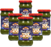 Rani Pani Puri Concentrate (Sweet & Spicy to Make Pani Water/Spicy Water) 10.5oz (300g) Glass Jar, Ready to Eat, Pack of 5+1 FRE