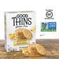 Good Thins Three Cheese Rice & Cheese Snacks Gluten Free Crackers, Bulk Snack Crackers, 6 - 3.5 oz Boxes