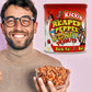 Roasted Spicy Hot Peanuts - 4.25 oz - Ultimate Spicy Gourmet Gift Peanuts - Try if you dare! (Carolina Reaper)