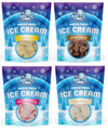 Arctic Farms Freeze Dried Ice Cream Variety Pack of 4 Flavors