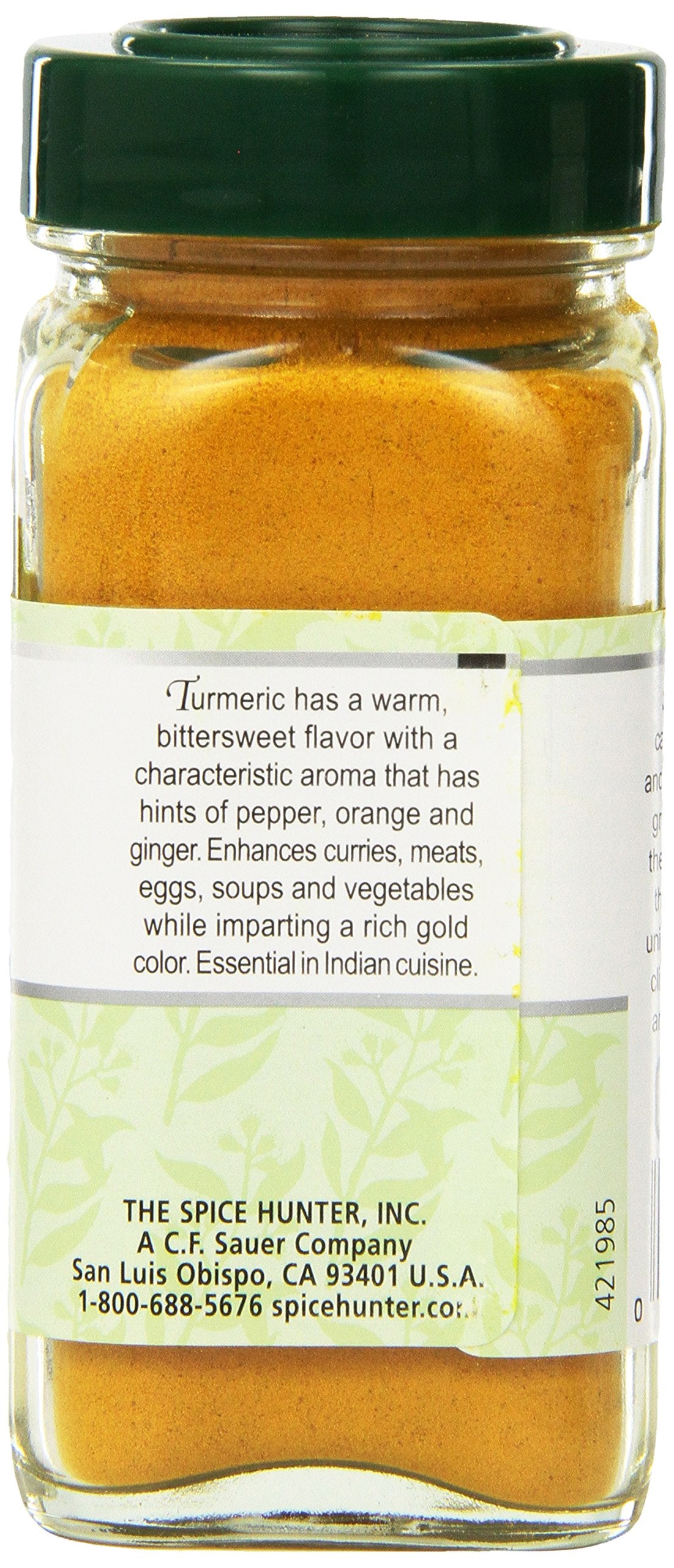 Spice Hunter Spices, Ground Turmeric, 2 Ounce (Pack of 6)