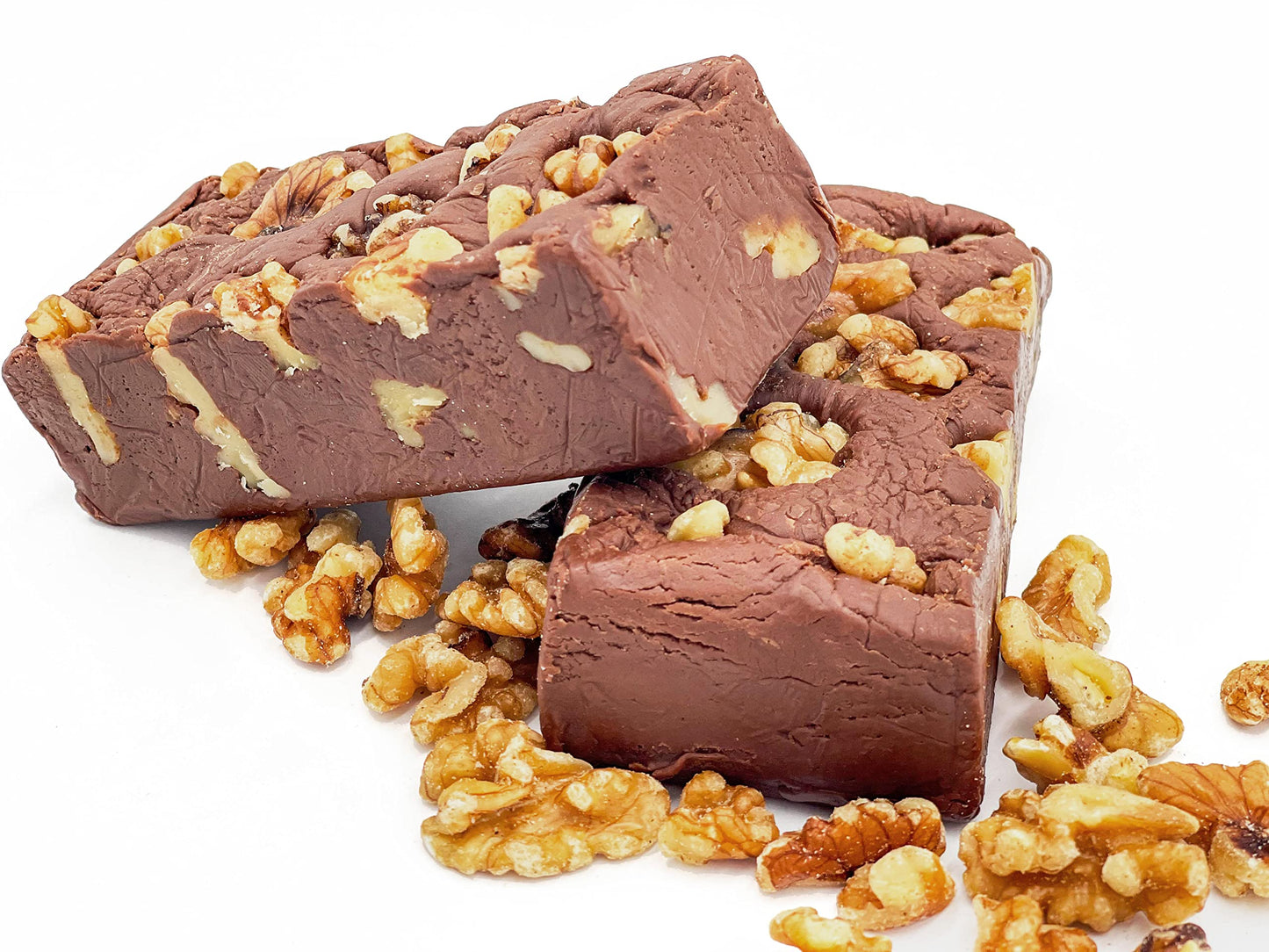 Uncle Butch'S Fudge - Creamy And Smooth Chocolate Walnut - Decadent And Delicious Handcrafted Fudge (16Oz)