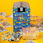 Birthday Billionaire Gift Box By Send A Cake – Ready-To-Gift Music Box With Sweet Caramels & 3 Sprinkle Dot Crispy Cake – No Assembly, Unique Birthday Gift For Women, Men & Kids