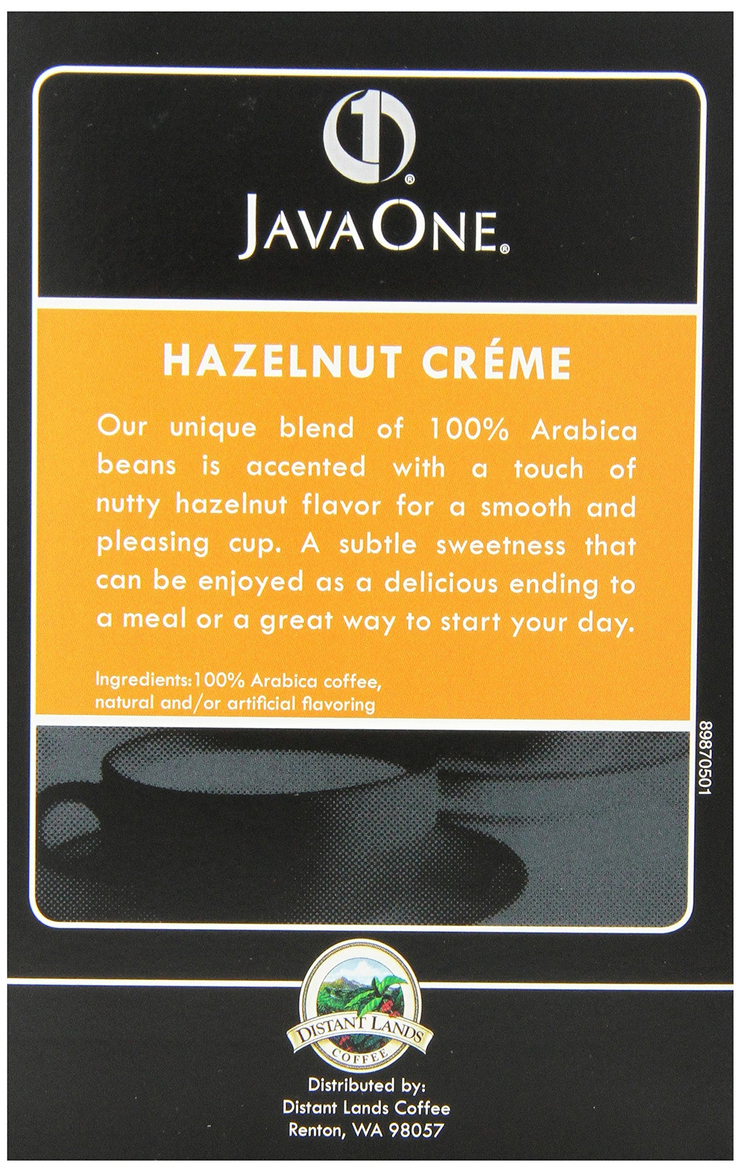 Java One Hazelnut Creme In Home Pods, 14-Count Pods (Pack Of 6)