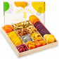 TropiJoy Dried Fruit Gift Basket - 12 Tropical Flavors - XL Size - Soft Dry Fruit and Nuts Gift for Thanksgiving