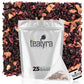 Tealyra Fruit Tea Blend - Hibiscus & Berries - Caffeine-Free Herbal Tea - 25 Pyramid Sachets