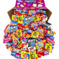 HUGE Assorted Candy PARTY MIX BOX 6.50 LBS/104 OZ Over 255 Individually Wrapped Candies of All Time America's Most (105)
