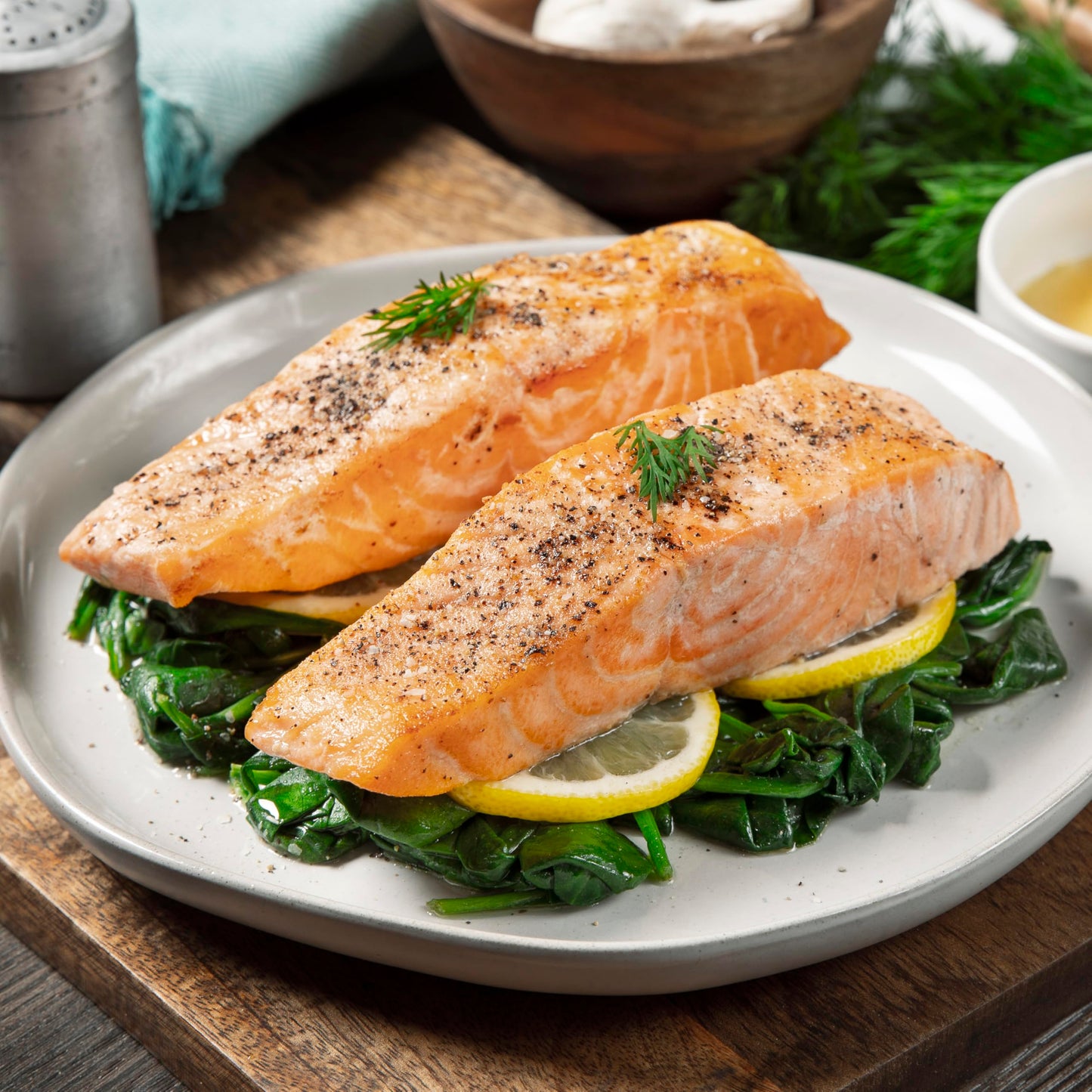 Rastellis Faroe Island Salmon Portions, 6 oz each, 10 Pack, 3.75 lbs Total