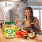 Jiva Organics Organic Ginger Root Powder, 1 LB Bulk - Non-GMO - for Cooking, Baking, Tea & More