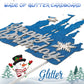 Frozen Castle Birthday Cake Topper Decoration Snowflake Frozen Theme Castle Cake Topper For Winter Wonderland Christmas Party Su