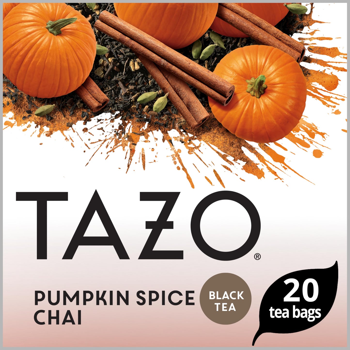 Tazo Pumpkin Spice Chai Tea Bags - 20 Bags