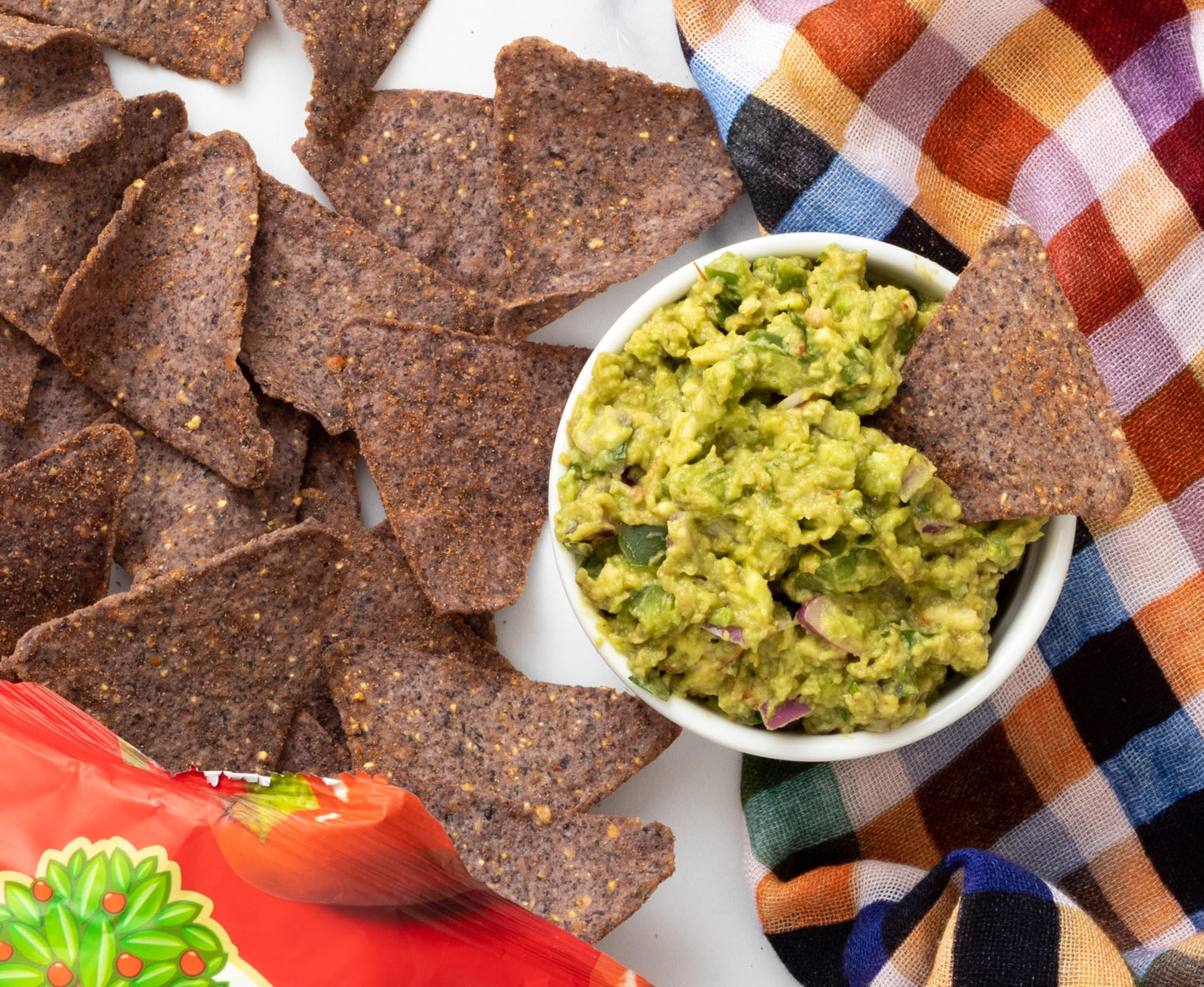 Garden Of Eatin' Organic Red Hot Blues Blue Corn Tortilla Chip 14 Oz