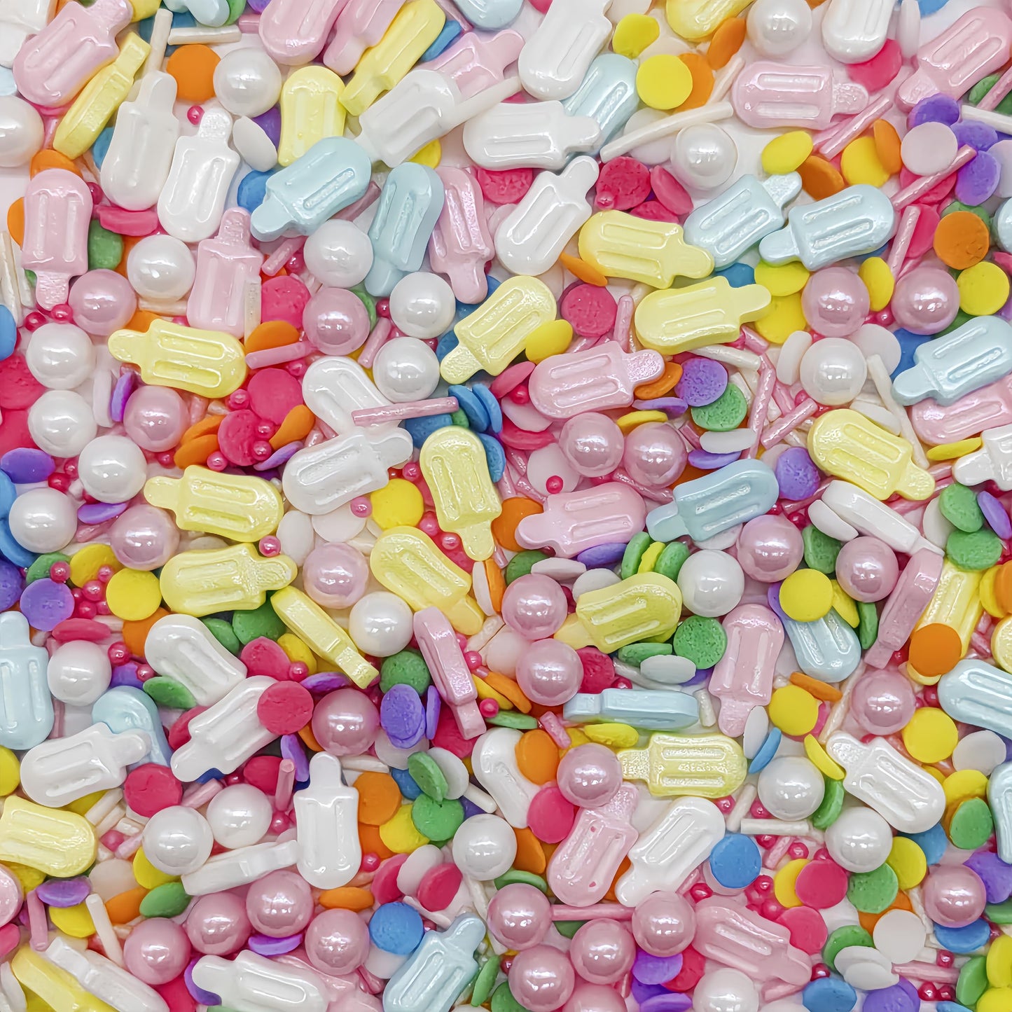Popsicle Sprinkles Candy Mix Size Edible Pearls Cake Decorations Cupcake Toppers Cookie Decorating Perfect For Wedding Party Val