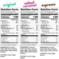 Sun Tropics Cocorolls, Variety Pack, Gluten Free, Dairy Free, Snack-Crisp Rolled Wafer Made With Pure Coconut Cream, 6 Count