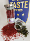Divine Saffron, Superior Taste Awarded Saffron In Gift Box With Green Tea 11 Gm