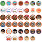 Crazy Cups Coffee Capsules Variety Pack - Unique Flavors, 40 Count, Model 1332666