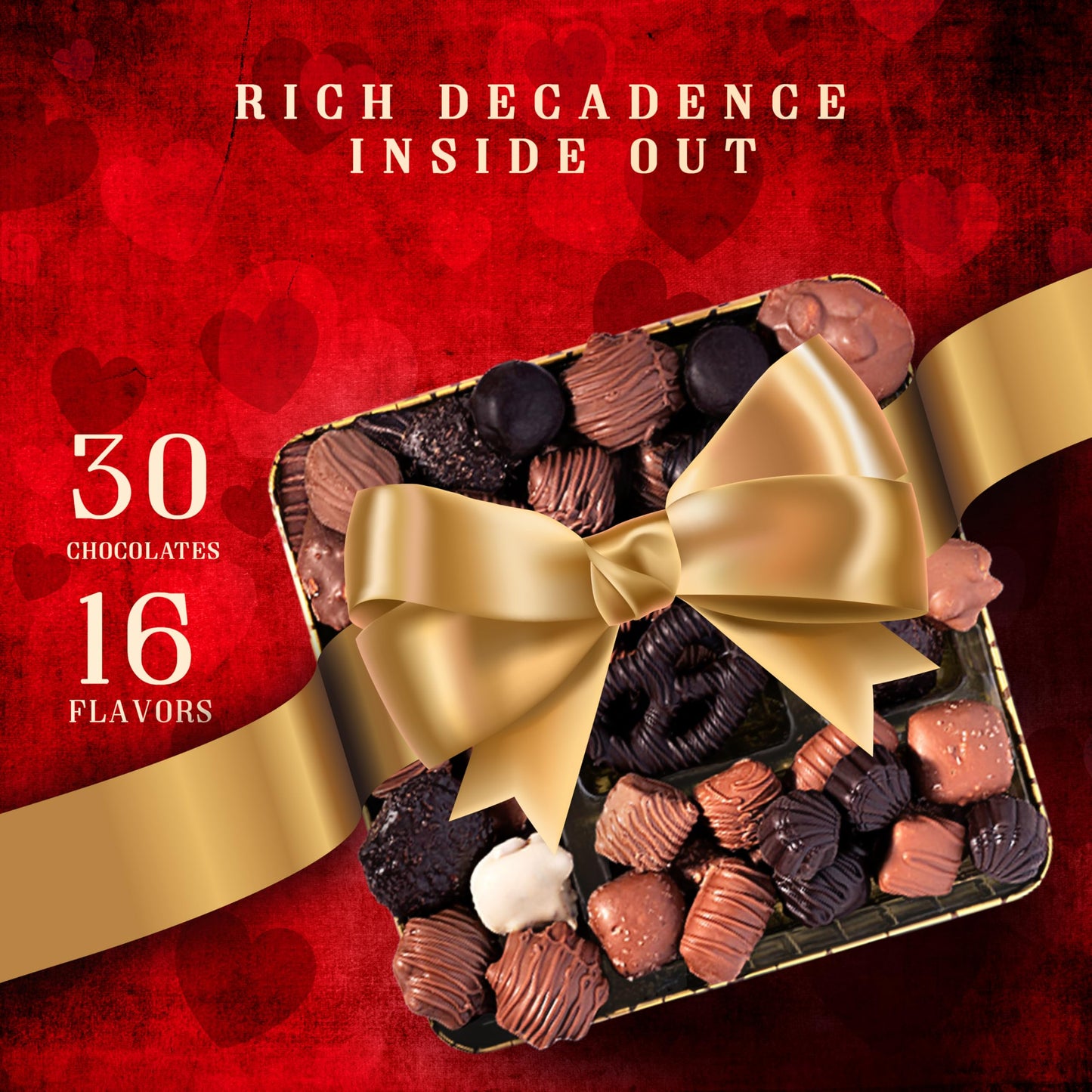 Chocolate Gift Basket, Gourmet Chocolates Variety Snack Box, Assorted Food Arrangement Platter, Birthday Present, Holiday, Corpo