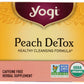 Yogi Tea, Peach Detox, 16 Count