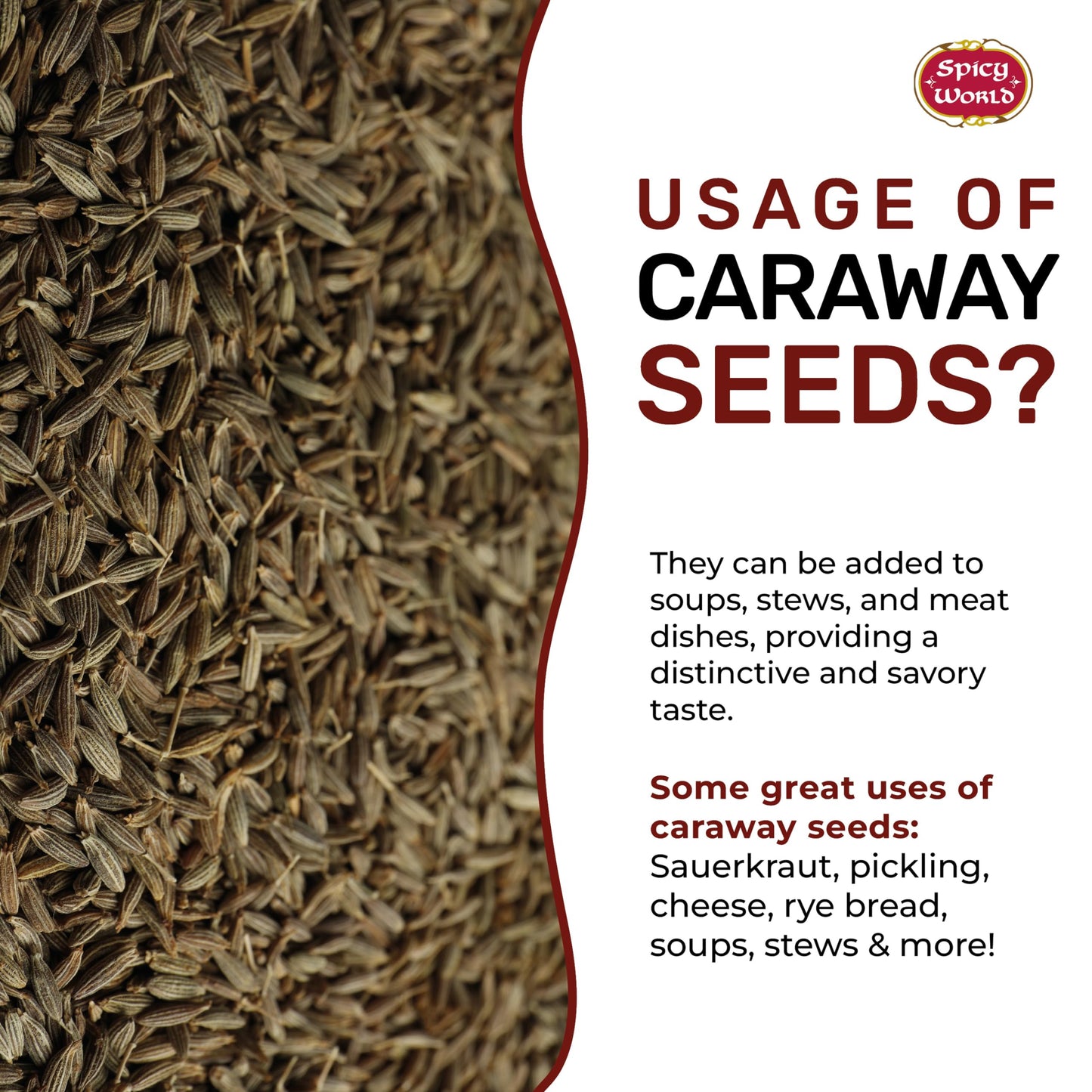 Its Delish Caraway Seeds, 5 Pound Bulk Bag, 80 Ounce