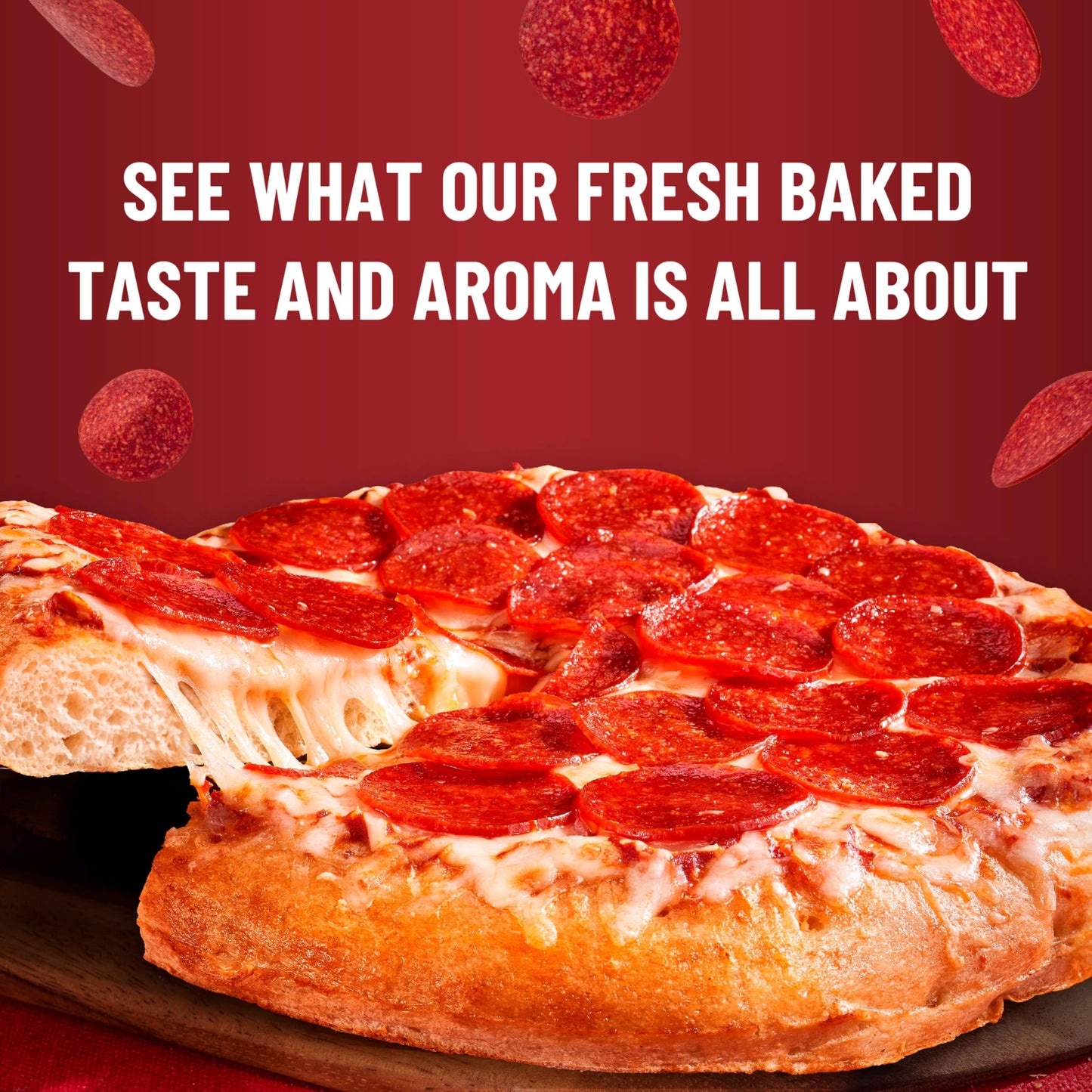 Digiorno Frozen Pizza, Rising Crust Pepperoni Pizza 24.7 oz