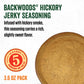 LEM Backwoods Hickory Seasoning with Cure Packet, 18.24 Fl Oz, Model 9622