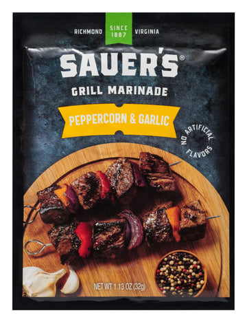 Sauer's Peppercorn & Garlic Marinade, 1.13 Ounce (Pack of 1)