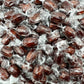 Fusion Sweets Root malt-inspired Barrels Candy - 1 lb Bulk Bag - Old Fashioned Individually Wrapped Hard Candies - Brown