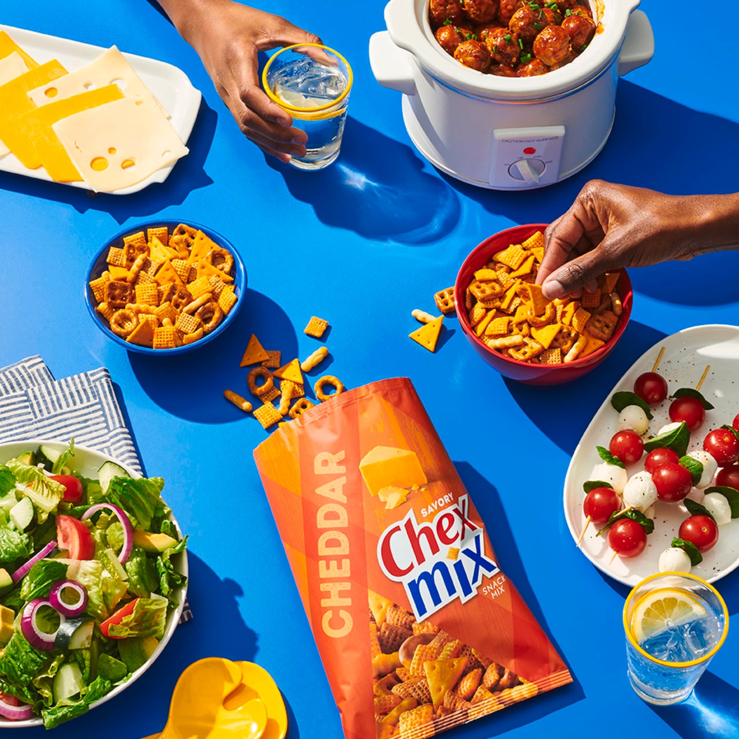 Chex Cheddar Flavor Snack Mix, 1.75-Ounce Single Serve Bags (Pack of 60)