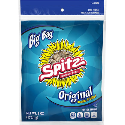 Spitz Sunflower Seeds, Salted, 6 oz