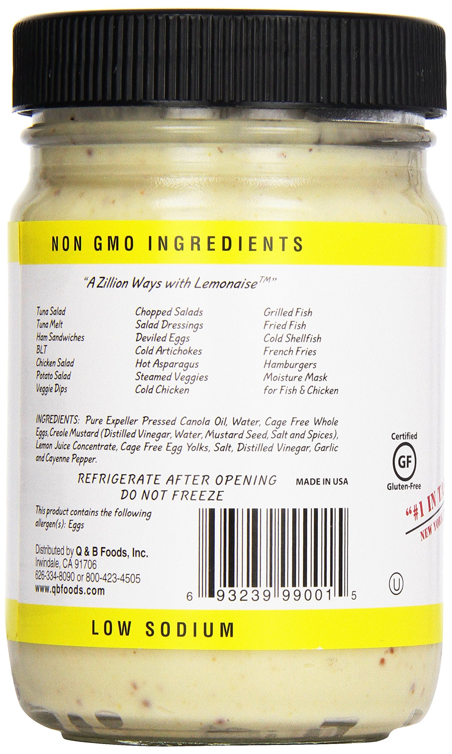 Ojai Cook All Natural Lemonaise - 12 fl oz2
