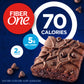 Fiber One 70 Calorie Brownies, Chocolate Fudge, Snack Bars, Value Pack, 12 Bars, 10.6 Oz (Pack Of 4)