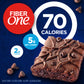 Fiber One Chocolate Fudge Snack Bars, 70 Calorie Brownies, 18 Count, Mega Pack, Brown, Model 16000408036