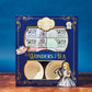 Alice’S Adventures In Wonderland Tea Assortment Gift Set, Includes 2 Ceramic Cups And 32 Tea Bags Of Herbal, Black, And Green Tea In Whimsical Book-Shaped Packaging, Set Of 34