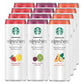 Starbucks Refreshers Variety Pack, 3 Flavors with Coconut Water, 12 Fl Oz Cans, Pack of 12