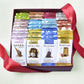 Chuao Chocolatier Assorted Milk & Dark Chocolate Bars Gift Box - 36 Count, 0.39 oz Each, Ideal for Holidays & Corporate Gifts