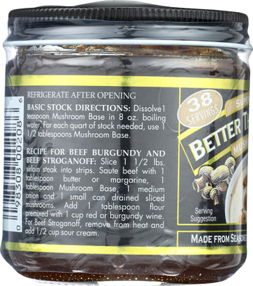 Better Than Bouillon Mushroom Base, 8 Ounces (Pack Of 6)