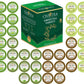 Cha4TEA K Cups Assorted Green Tea Variety (Matcha, Jasmine, Oolong) - 36 Count Pack for Keurig K-Cup Brewers