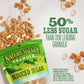 Nature Valley Vanilla Almond Reduced Sugar Granola, 11 Oz Bag (Pack Of 4)