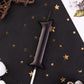 PHD CAKE Black Birthday Candles, 1 Number, 2.76 Inch Wax Cake Decoration