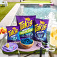 Takis Blue Heat Rolled Tortilla Chips, Hot Chili Pepper Flavor, 17 oz Fiesta Size Bag