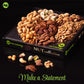 Nut Cravings Gourmet Collection - Rosh Hashana & Shana Tova Nut Collection Gift Basket In Elegant Box (7 Assortments) Arrangemen