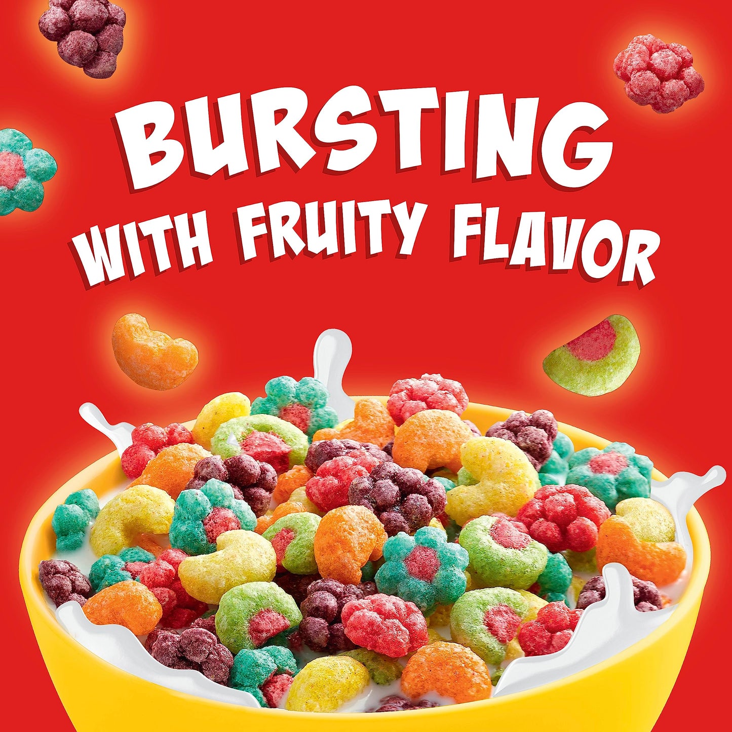 Trix Fruity Breakfast Cereal, 6 Fruity Shapes, Whole Grain, Family Size, 16.1 Oz
