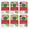 Traditional Medicinals Organic Seasonal Care Variety Pack Teas (Pack Of 6), Throat Coat + Echincea Plus + Breathe Easy , 96 Tea