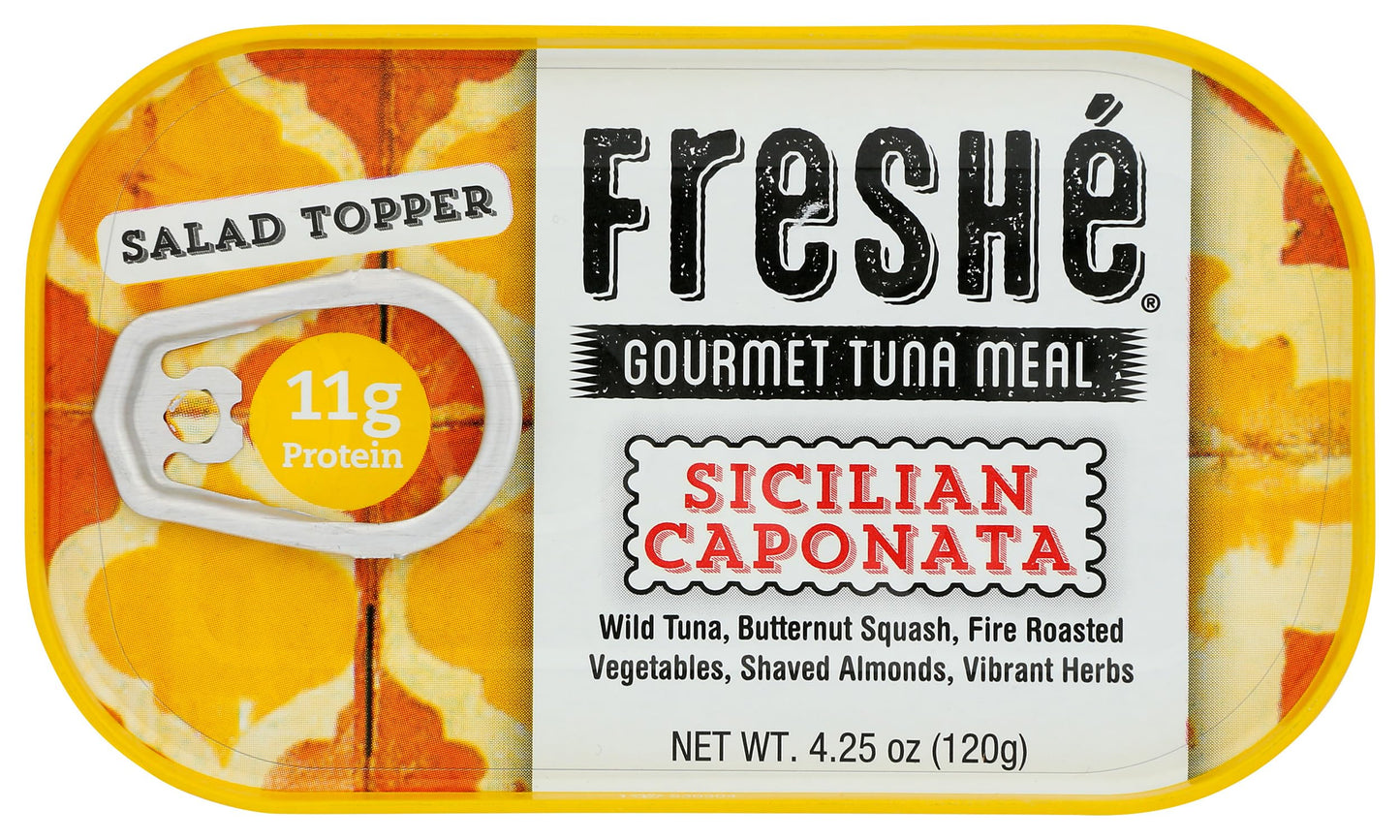 FRESHE Sicilian Caponata Tuna Meal, 4.25 OZ