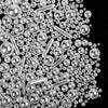 Silver Sprinkles for Cake Decorating, 4.6 oz Edible Pearls Rods Sugar Sprinkles for Baking Cupcake Cookies Ice Cream