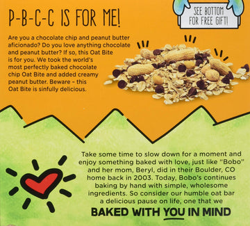Bobos Oat Bites, Peanut Butter Chocolate Chip, 1.3 Ounce-5 Count(Pack of 1)