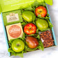 A Gift Inside Deluxe Fruit and Cheese Gourmet Box – Medium Size, Multi-Color